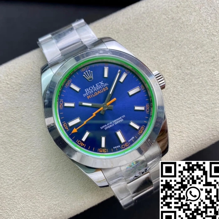 Blue Factory Milgauss 116400GV Rolex Dial AR 0704